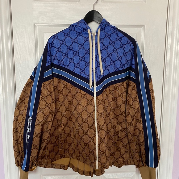 Gucci GG Technical Jersey Jacket Size L - Picture 4 of 10